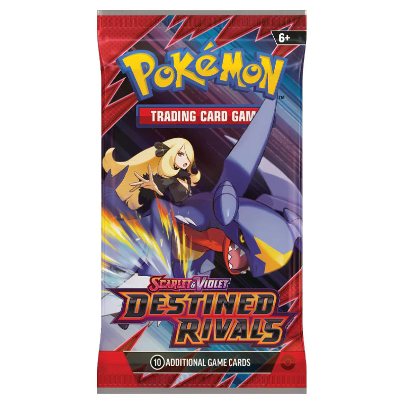 Pokemon TCG, Scarlett & Violet, Destined Rivals, Booster Pack, Cynthias Garchomp