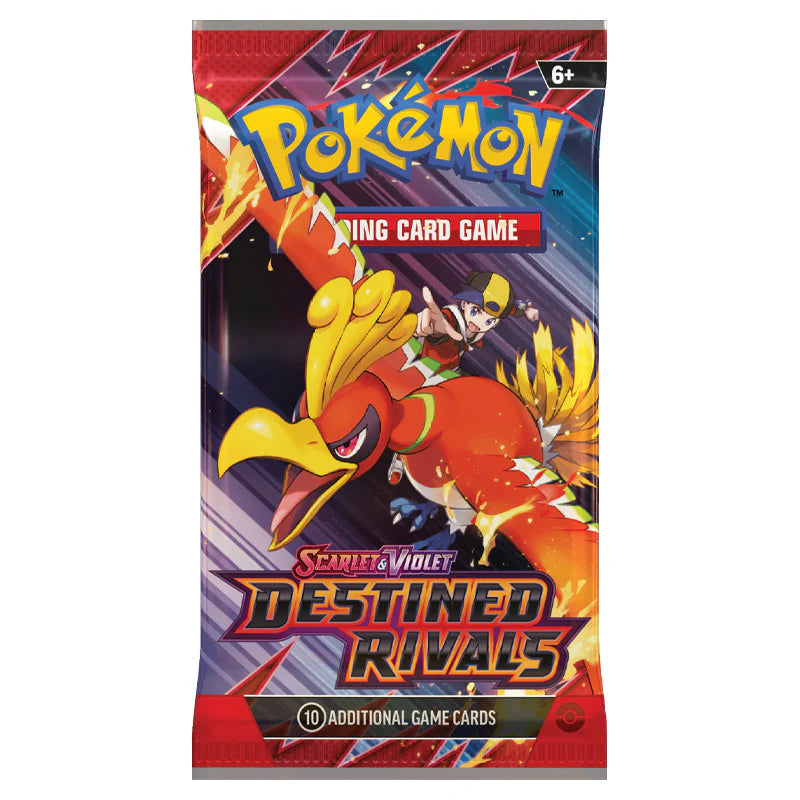 Pokemon TCG, Scarlett & Violet, Destined Rivals, Booster Pack, Ho-Oh