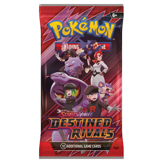 Pokemon TCG, Scarlett & Violet, Destined Rivals, Booster Pack, Team Rocket