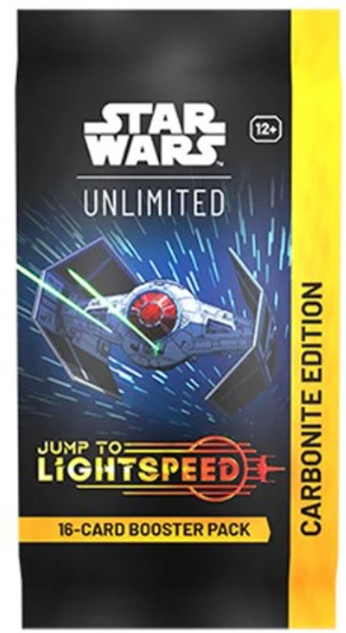 Star Wars: Unlimited Jump to Lightspeed Carbonite Booster Pack
