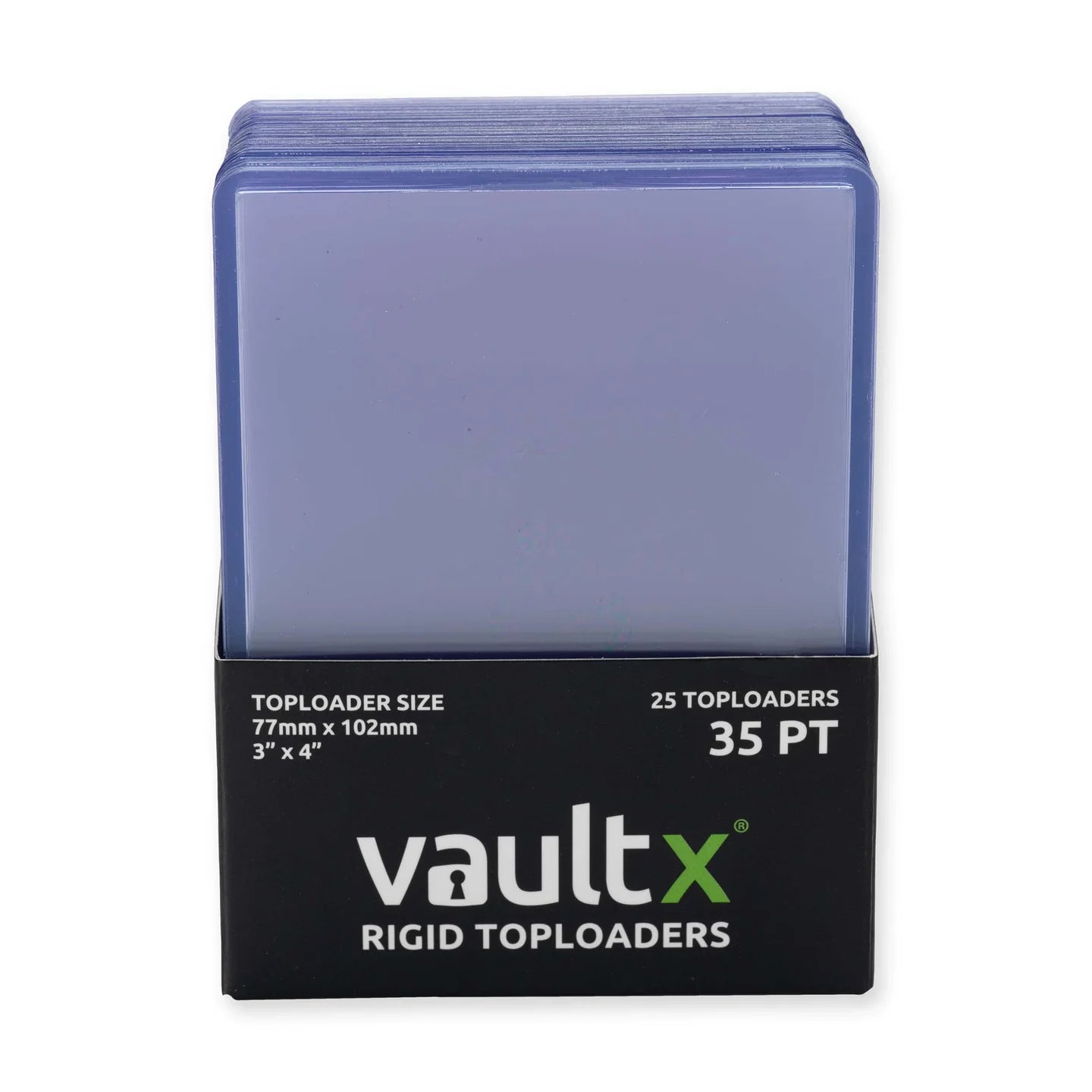 Vault X – Rigid Toploaders 35pt (25 Pack)
