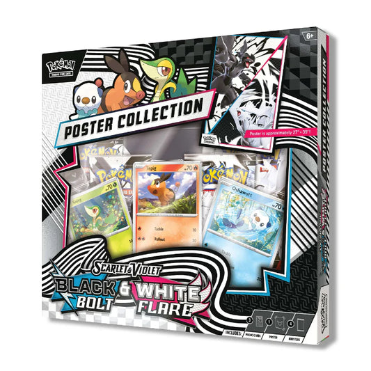 Pokemon TCG: Black Bolt & White Flare Unova Poster Collection