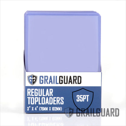 Grail Guard - 35pt Card Toploaders - 3" x 4" (25 pack)
