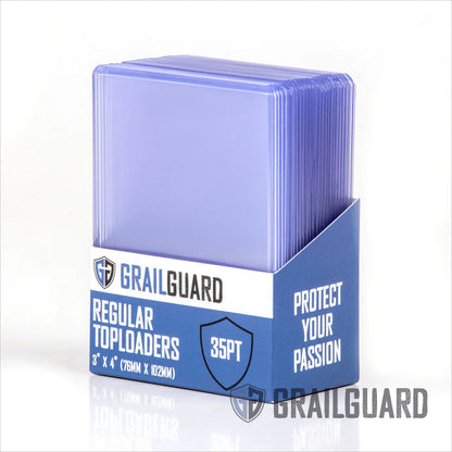 Grail Guard - 35pt Card Toploaders - 3" x 4" (25 pack)