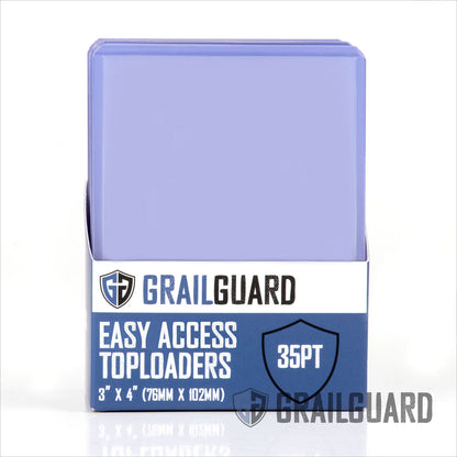 Grail Guard - 35pt Easy Access Toploaders - 3" x 4" (25 pack)
