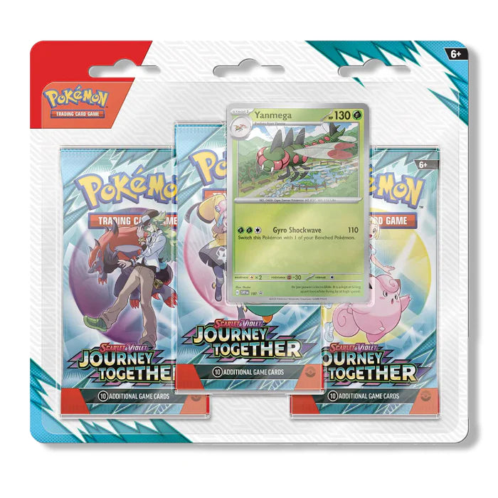 Pokemon TCG: Journey Together 3-Pack Blister