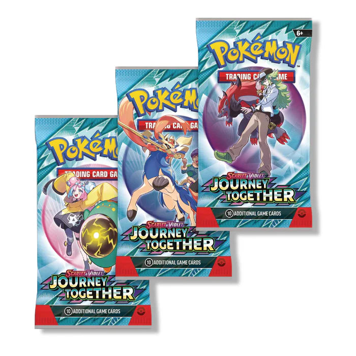 Pokemon TCG: Journey Together 3-Pack Blister