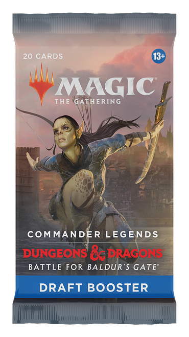Magic: The Gathering Commander Legends: Battle for Baldur's Gate Draft Booster Pack