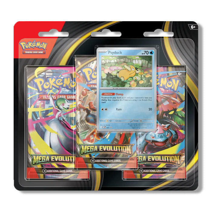 Pokemon TCG: Mega Evolution - 3-Pack Blister