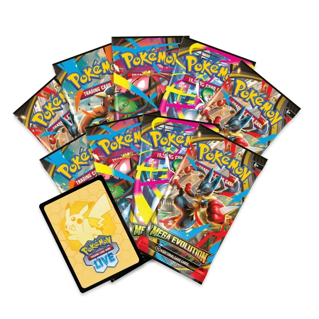 Pokemon TCG: Mega Evolution - Elite Trainer Box (Lucario)