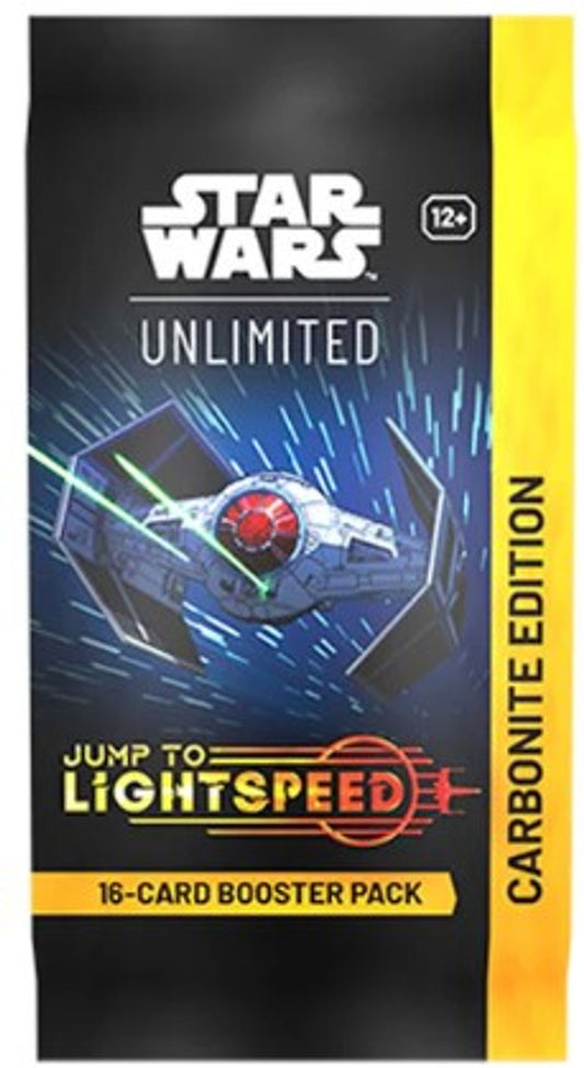 Star Wars: Unlimited Jump to Lightspeed Carbonite Booster Pack