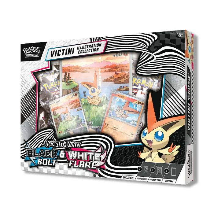 Pokemon TCG: Black Bolt & White Flare Victini Illustration Collection
